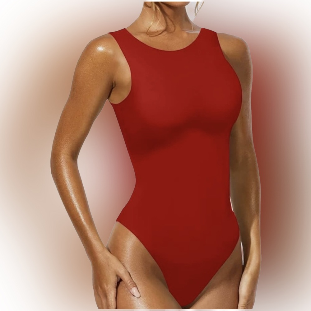 YFANG - Red Bodysuit
